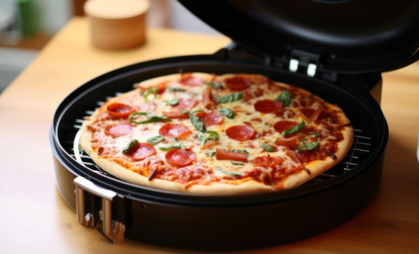 AIR FRYER FRENCH PIZZA #SHORTS