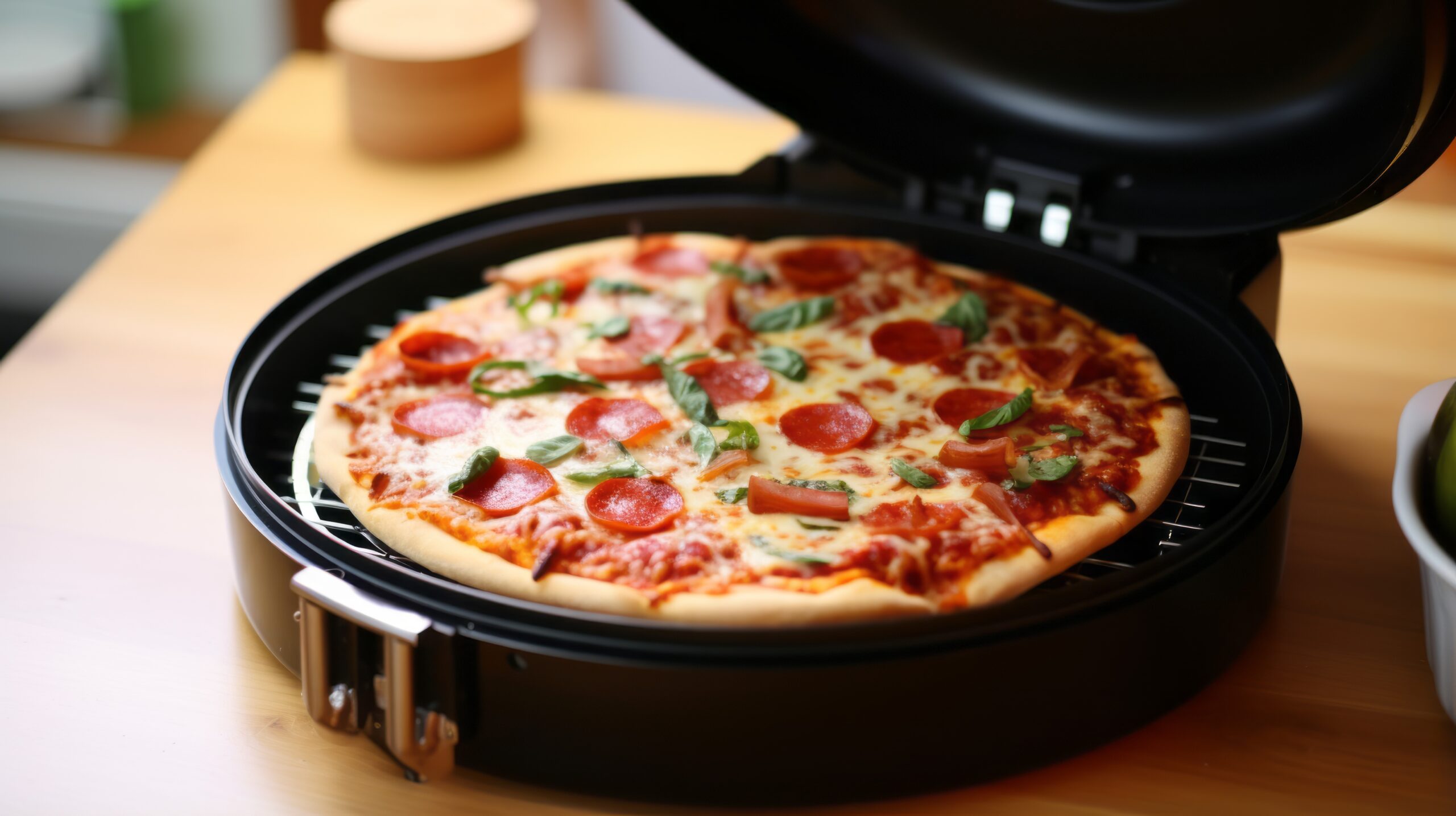 AIR FRYER FRENCH PIZZA #SHORTS