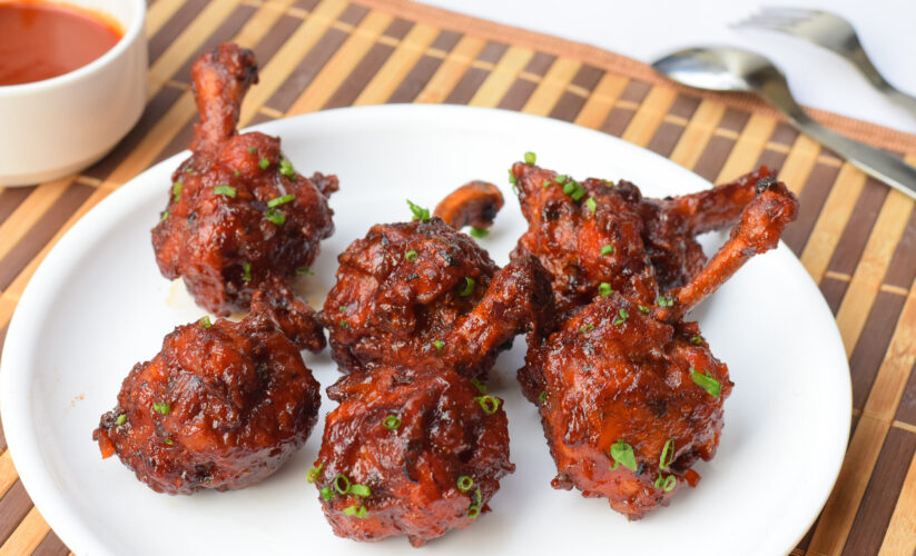 DELICIOUS MONGOLIAN CHICKEN DRUMSTICKS MADE IN AN AIR FRYER
